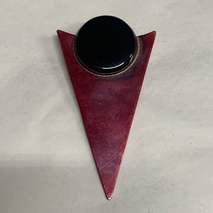 Tula Booth modernist brooch